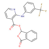 Talniflumate (CAS: 66898-62-2) - Chemical Structure and Molecular Formula 
