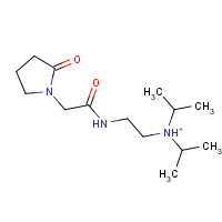 Pramiracetam (CAS: 68497-62-1) - Chemical Structure and Molecular Formula 