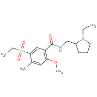 Amisulpride (CAS: 71675-85-9) - Chemical Structure and Molecular Formula 
