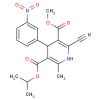 Nilvadipine (CAS: 75530-68-6) - Chemical Structure and Molecular Formula 