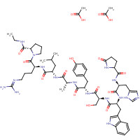 Alarelin (CAS: 79561-22-1) - Chemical Structure and Molecular Formula 