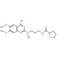Alfuzosin (CAS: 81403-80-7) - Chemical Structure and Molecular Formula 