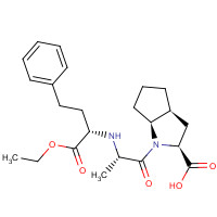 Ramipril chemical structure Ramipril (CAS: 87333-19-5) - Chemical Structure and Molecular Formula