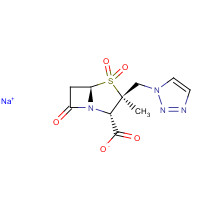 Tazobactam sodium (CAS: 89785-84-2) - Chemical Structure and Molecular Formula 