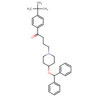 Ebastine chemical structure Ebastine (CAS: 90729-43-4) - Chemical Structure and Molecular Formula