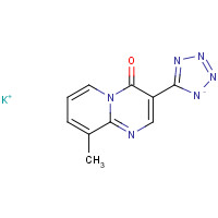 Pemirolast potassium (CAS: 100299-08-9) - Chemical Structure and Molecular Formula 