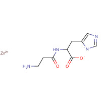 Polaprezinc (CAS: 107667-60-7) - Chemical Structure and Molecular Formula 