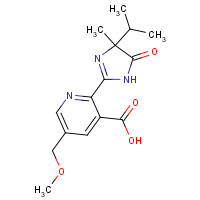 Imazamox (CAS: 114311-32-9) - Chemical Structure and Molecular Formula 