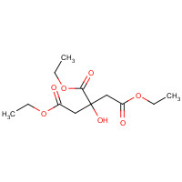Triethyl citrate (CAS: 77-93-0) - Chemical Structure and Molecular Formula 