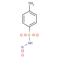 N-Methyl-N-nitrosotoluene-4-sulphonamide (CAS: 80-11-5) - Chemical Structure and Molecular Formula 