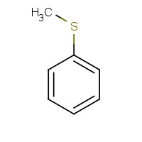 Thioanisole (CAS: 100-68-5) - Chemical Structure and Molecular Formula 