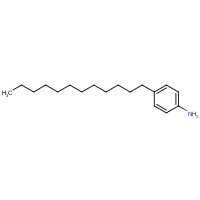 4-Dodecylaniline (CAS: 104-42-7) - Chemical Structure and Molecular Formula 