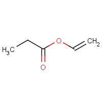 VINYL PROPIONATE (CAS: 105-38-4) - Chemical Structure and Molecular Formula 