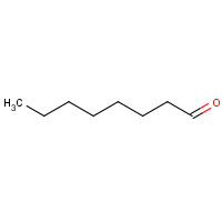 Octanal (CAS: 124-13-0) - Chemical Structure and Molecular Formula 