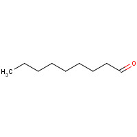 1-Nonanal (CAS: 124-19-6) - Chemical Structure and Molecular Formula 