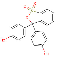 Phenol Red (CAS: 143-74-8) - Chemical Structure and Molecular Formula 