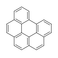 1,12-BENZOPERYLENE (CAS: 191-24-2) - Chemical Structure and Molecular Formula 