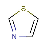 Thiazole (CAS: 288-47-1) - Chemical Structure and Molecular Formula 