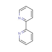 2,2'-Dipyridyl (CAS: 366-18-7) - Chemical Structure and Molecular Formula 