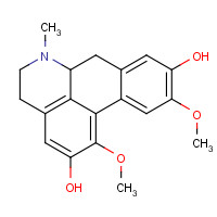 Boldine (CAS: 476-70-0) - Chemical Structure and Molecular Formula 