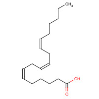 gamma-Linolenic acid (CAS: 506-26-3) - Chemical Structure and Molecular Formula 