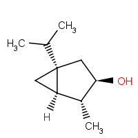 THUJYL ALCOHOL (CAS: 513-23-5) - Chemical Structure and Molecular Formula 