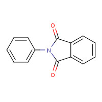 N-PHENYLPHTHALIMIDE (CAS: 520-03-6) - Chemical Structure and Molecular Formula 