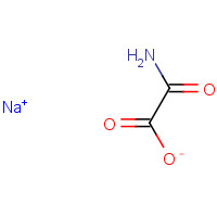 OXAMIC ACID SODIUM SALT (CAS: 565-73-1) - Chemical Structure and Molecular Formula 