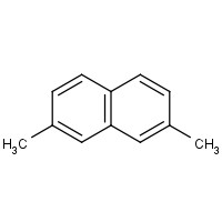 2,7-DIMETHYLNAPHTHALENE (CAS: 582-16-1) - Chemical Structure and Molecular Formula 