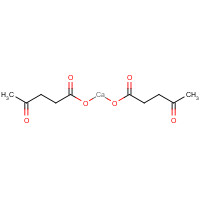CALCIUM LEVULINATE (CAS: 591-64-0) - Chemical Structure and Molecular Formula 
