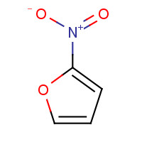 2-NITROFURAN (CAS: 609-39-2) - Chemical Structure and Molecular Formula 