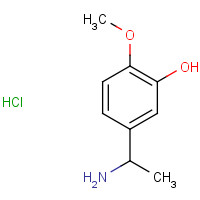 3-HYDROXY-4-METHOXYPHENETHYLAMINE HYDROCHLORIDE (CAS: 645-33-0) - Related Chemical Product