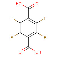 Tetrafluoroterephthalic acid (CAS: 652-36-8) - Chemical Structure and Molecular Formula 