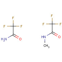 N-Methyl-bis(trifluoroacetamide) (CAS: 685-27-8) - Chemical Structure and Molecular Formula 