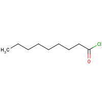 NONANOYL CHLORIDE (CAS: 764-85-2) - Chemical Structure and Molecular Formula 