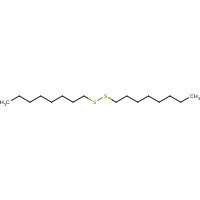 DI-N-OCTYL DISULFIDE (CAS: 822-27-5) - Chemical Structure and Molecular Formula 