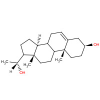 20-ALPHA-DIHYDROPREGENOLONE (CAS: 901-56-4) - Chemical Structure and Molecular Formula 