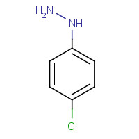 4-Chlorophenylhydrazine (CAS: 1073-69-4) - Chemical Structure and Molecular Formula 