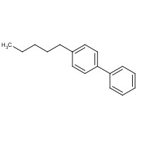4-PentylBiphenyl (CAS: 1116-96-3) - Chemical Structure and Molecular Formula 