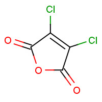 Dichloromaleic anhydride (CAS: 1122-17-4) - Chemical Structure and Molecular Formula 
