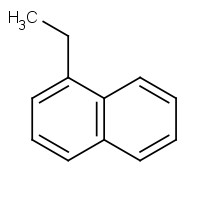 1-ETHYLNAPHTHALENE (CAS: 1127-76-0) - Chemical Structure and Molecular Formula 