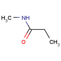 N-Methylpropionamide (CAS: 1187-58-2) - Chemical Structure and Molecular Formula 