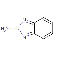 2-AMINOBENZOTRIAZOLE (CAS: 1614-11-5) - Chemical Structure and Molecular Formula 