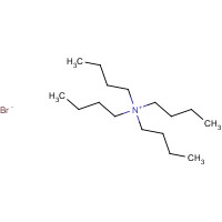 Tetrabutylammonium bromide (CAS: 1643-19-2) - Chemical Structure and Molecular Formula 