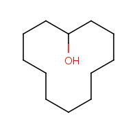 CYCLODODECANOL chemical structure CYCLODODECANOL (CAS: 1724-39-6) - Chemical Structure and Molecular Formula