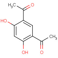 4,6-DIACETYLRESORCINOL (CAS: 2161-85-5) - Chemical Structure and Molecular Formula 