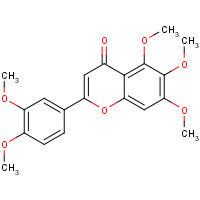 SINENSETIN (CAS: 2306-27-6) - Chemical Structure and Molecular Formula 