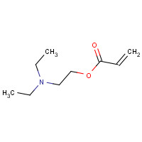 2-(Diethylamino)-ethyl acrylate (CAS: 2426-54-2) - Chemical Structure and Molecular Formula 