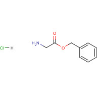 Benzyl glycinate hydrochloride (CAS: 2462-31-9) - Chemical Structure and Molecular Formula 