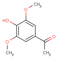 Acetosyringone (CAS: 2478-38-8) - Chemical Structure and Molecular Formula 
